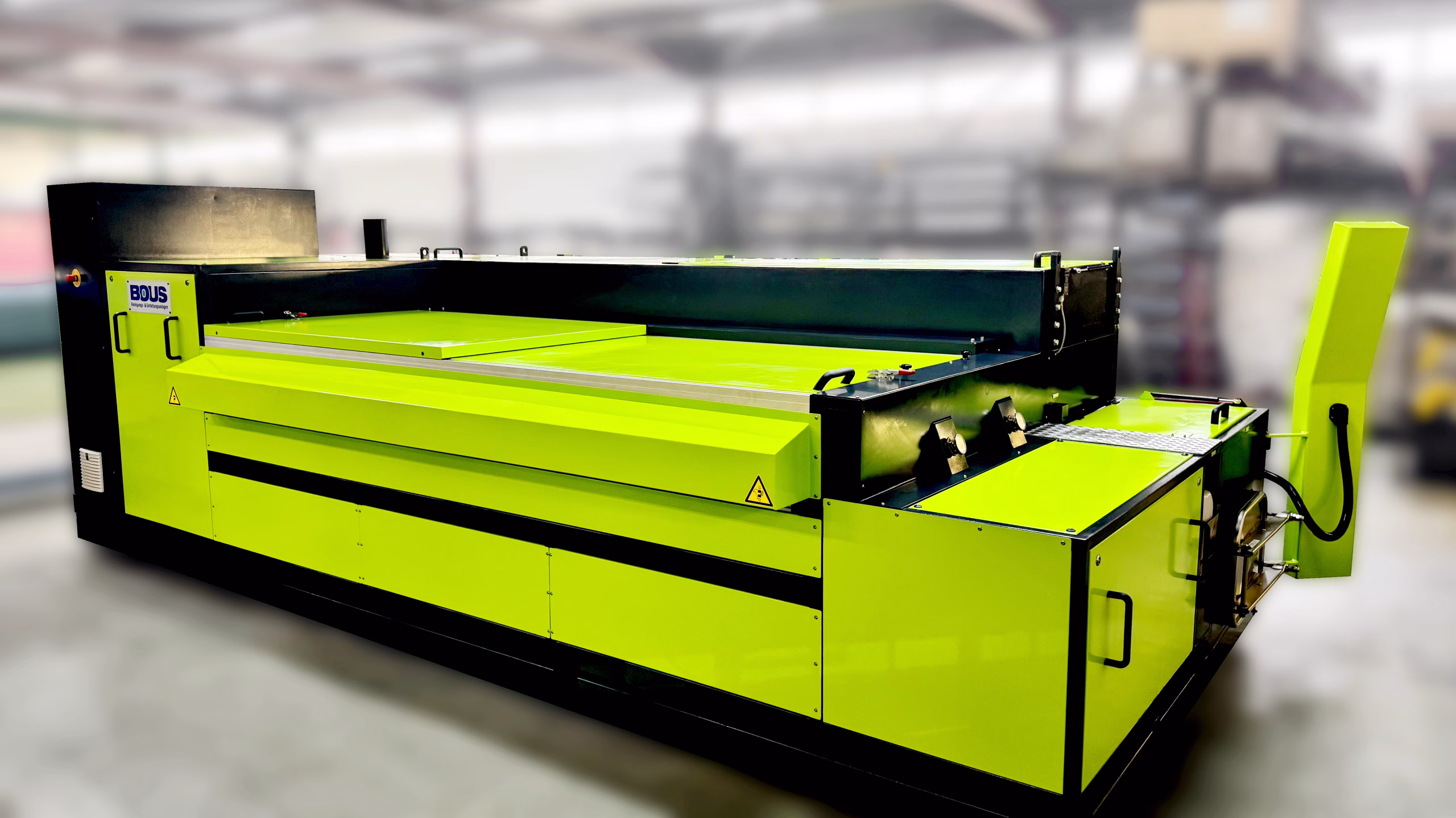 BOUS Rowamat RL 300 XP Washing Machine Overhaul and BEWO Cutting Line Integration